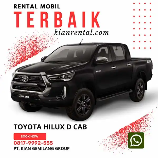Sewa Mobil Hilux Double Cabin